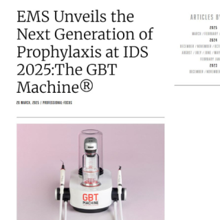 EMS at IDS 2025 – Unveiling the New GBT Machine