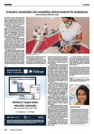 cover dental tribune europerio